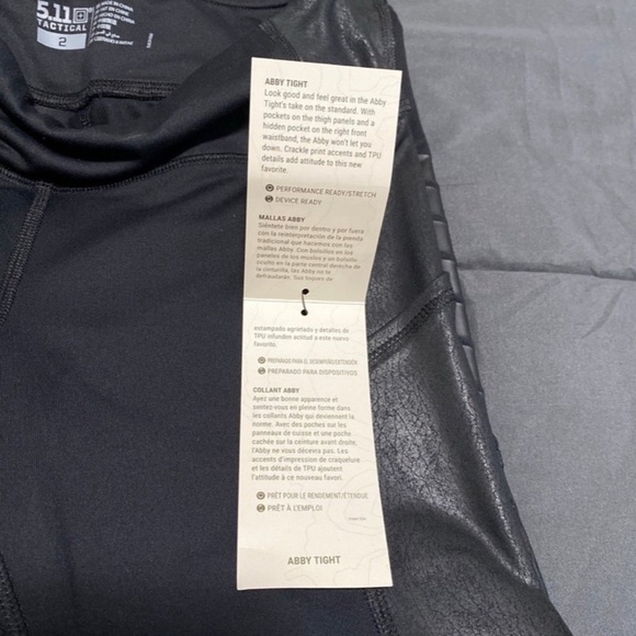 NWT 5.11 Abby Tights - RARE/discontinued - Picture 5 of 7